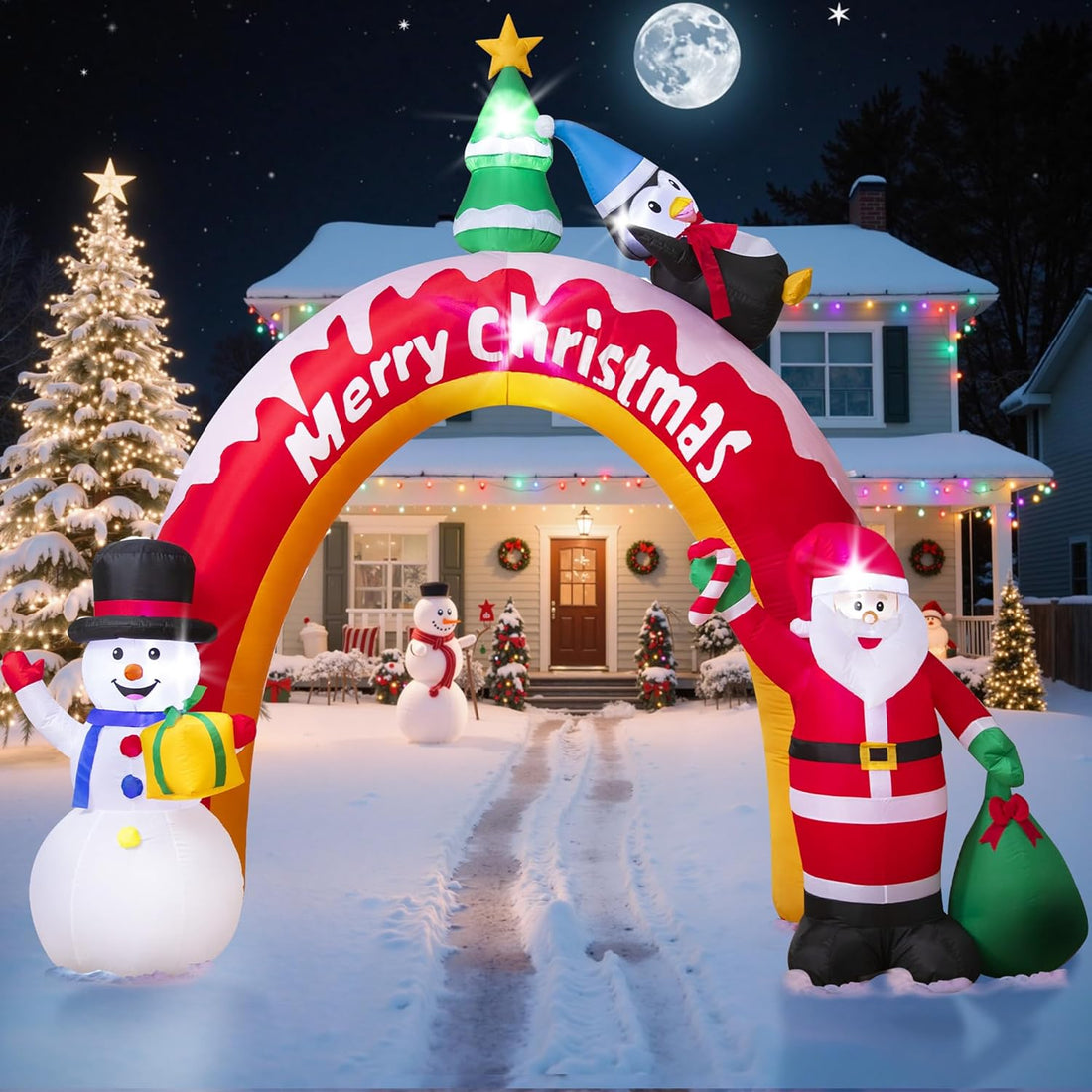 Christmas Inflatable Size Guide: 6FT vs 8FT vs 12FT vs 14FT