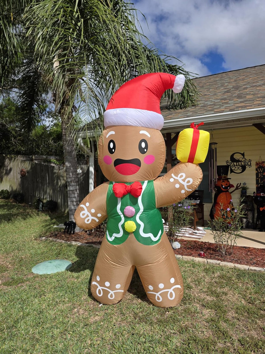 8FT Gingerbread Man