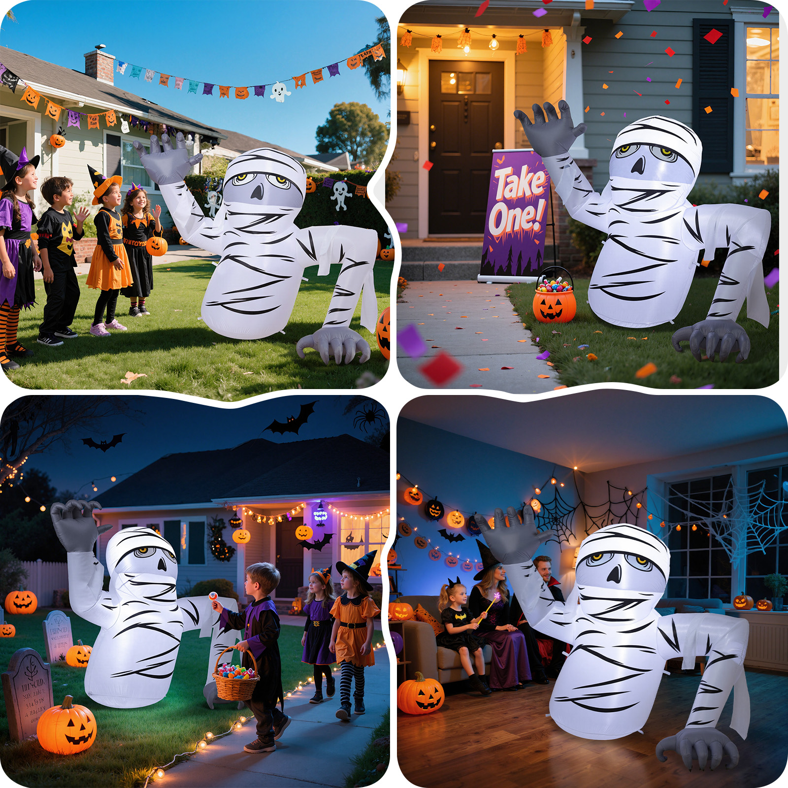 halloween decorations outdoor inflatable